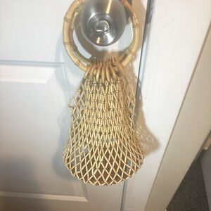 See- thru wooded bag